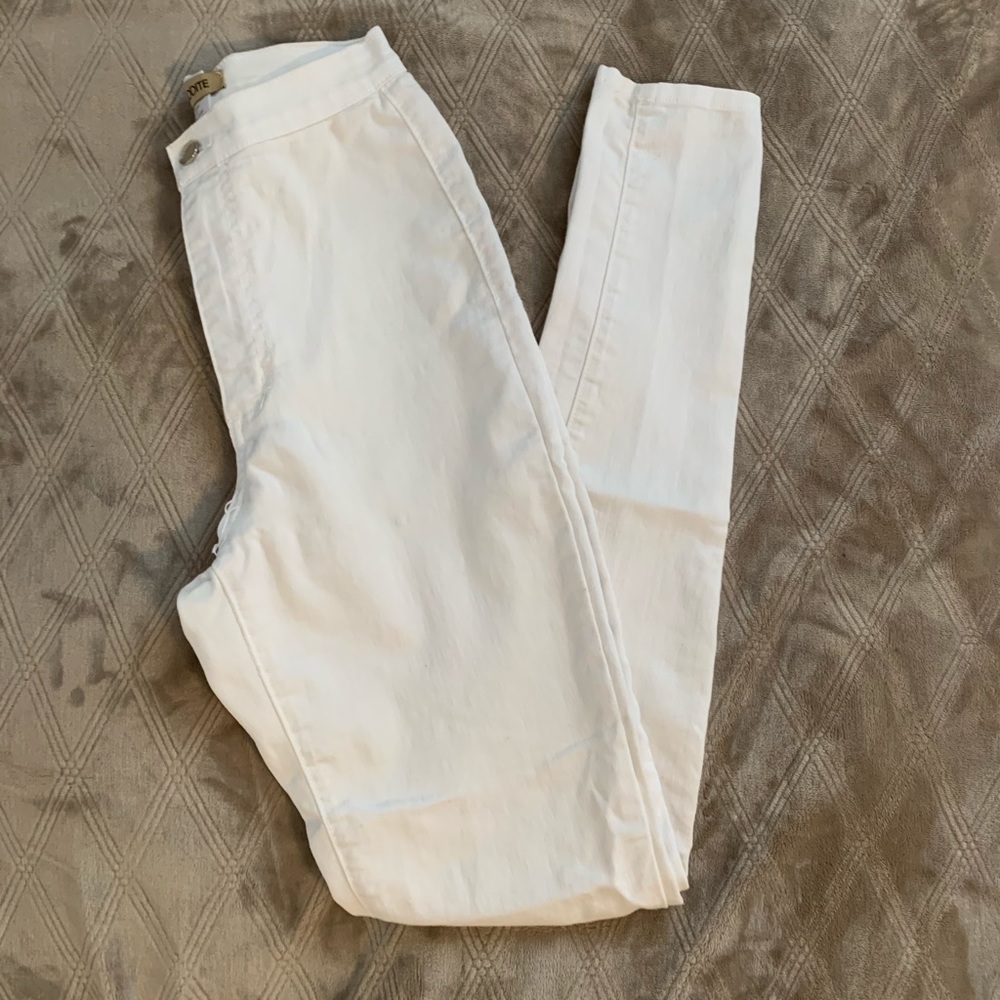High rise pants